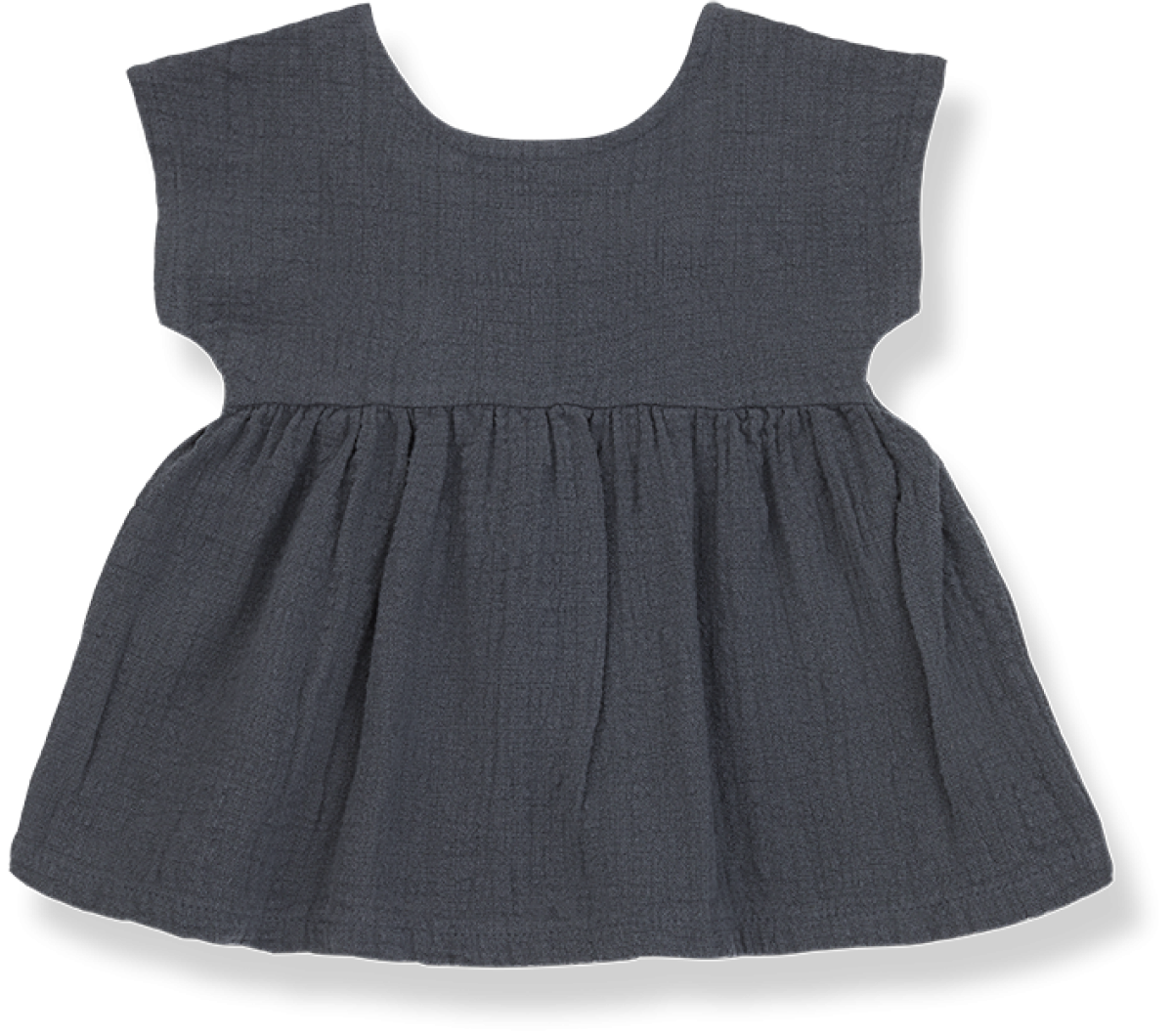 pauze Verblinding Pijlpunt 1+ in the Family Bruna Bambula Woven Dress Anthracite - Orange Ma
